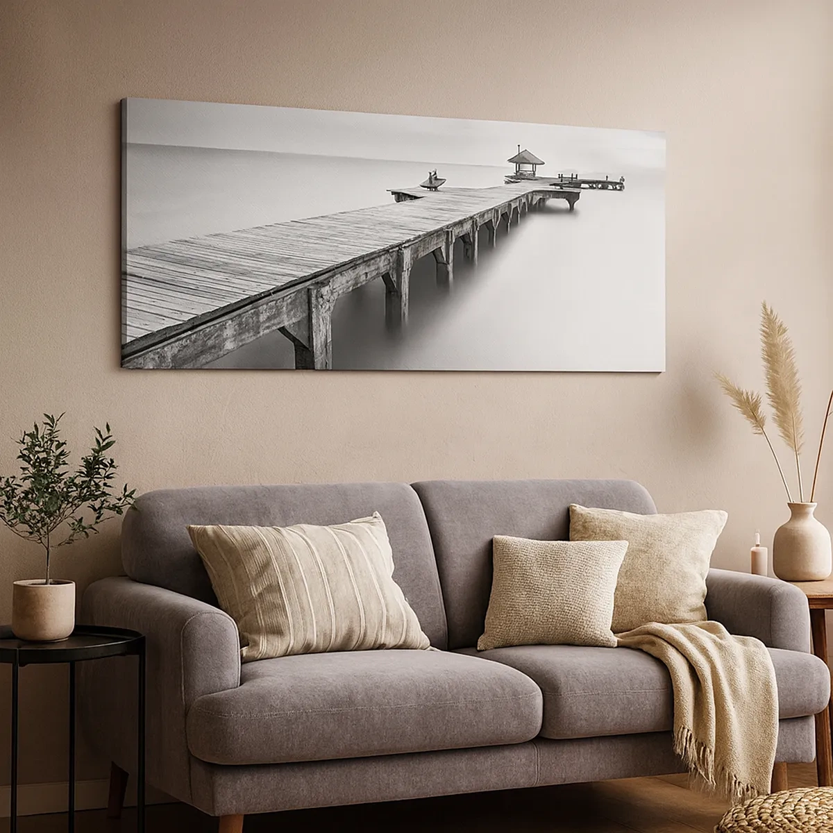 Cuadro sobre lienzo - Impresión de Imagen - Lejos - 30x30 cm