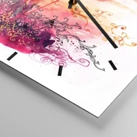 Esfera sin numeración, con rayas