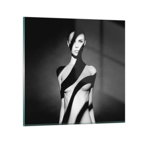 Cuadro sobre vidrio - Impresiones sobre Vidrio - En la luz y en la sombra - 70x70 cm