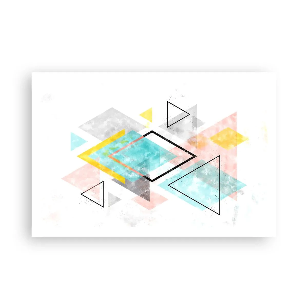 Póster - Un juego geométrico - 91x61 cm