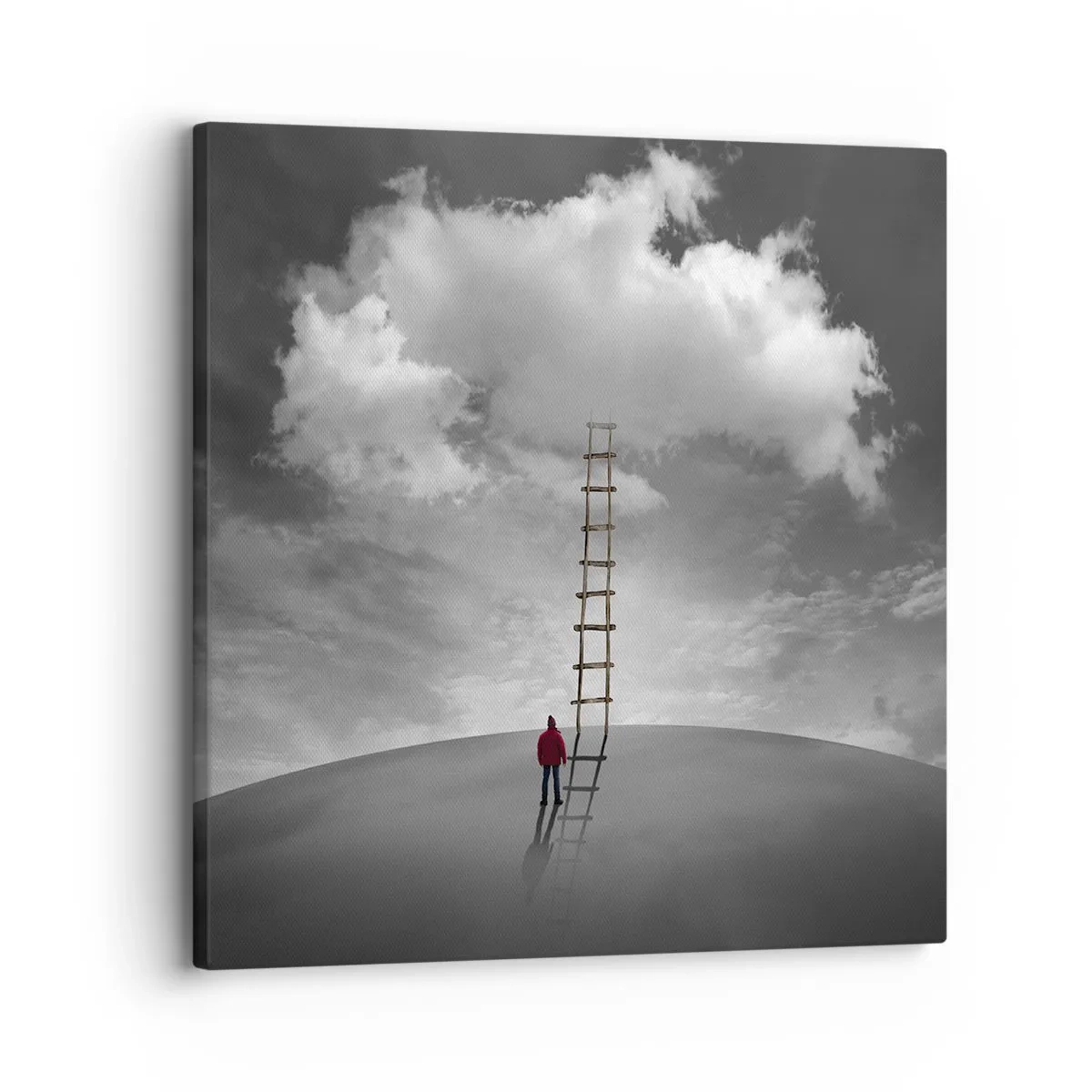 Cuadro sobre lienzo - Impresión de Imagen - Todo es posible - 30x30 cm