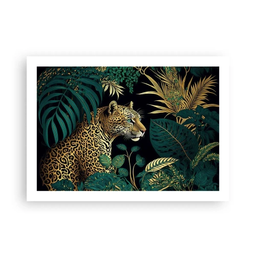 Póster - El anfitrión en la jungla - 70x50 cm