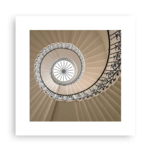 Póster - En el interior de una concha - 30x30 cm