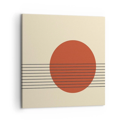 Cuadro sobre lienzo - Impresión de Imagen - Cruzando el círculo - 50x50 cm