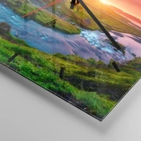 Esfera sin numeración, con rayas