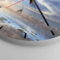 Esfera sin numeración, con rayas