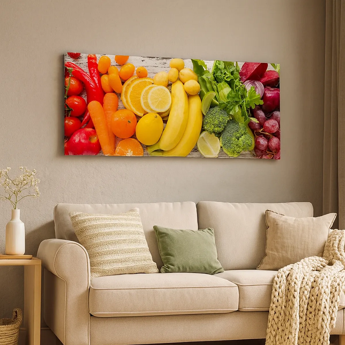 Cuadro sobre lienzo - Impresión de Imagen - ¿No es suficiente? - 30x30 cm