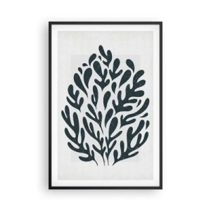 Póster en marco negro - Formas de la naturaleza - 61x91 cm