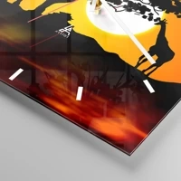 Esfera sin numeración, con rayas