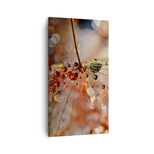 Cuadro sobre lienzo - Impresión de Imagen - En una tela de araña - 45x80 cm