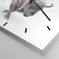 Esfera sin numeración, con rayas