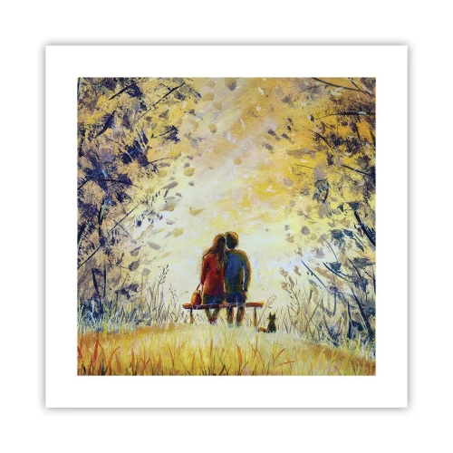 Póster - Un momento mágico - 40x40 cm