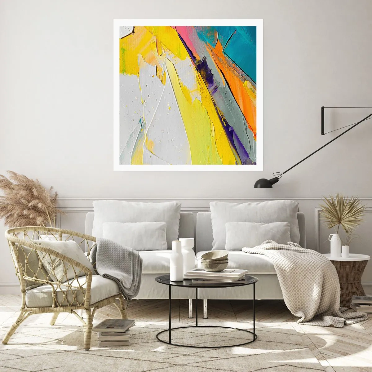 Póster - Anatomía de la luz - 40x40 cm