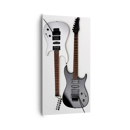 Cuadro sobre lienzo - Impresión de Imagen - Armonía de formas - 65x120 cm