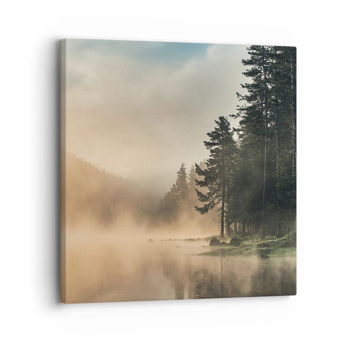 Cuadro sobre lienzo - Impresión de Imagen - El nacimiento de un día - 30x30 cm