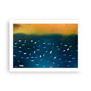 Póster - Un juego de vacaciones - 70x50 cm