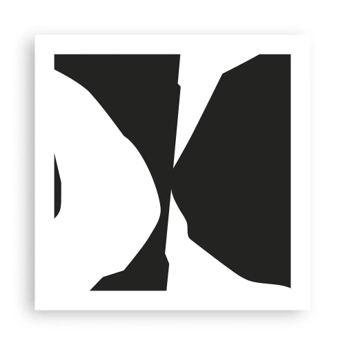 Póster - Positivo-negativo - 50x50 cm
