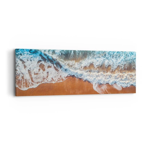 Cuadro sobre lienzo - Impresión de Imagen - Siempre a la par - 90x30 cm