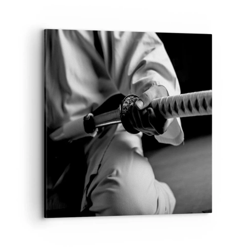 Cuadro sobre lienzo - Impresión de Imagen - Alma de guerrero - 70x70 cm