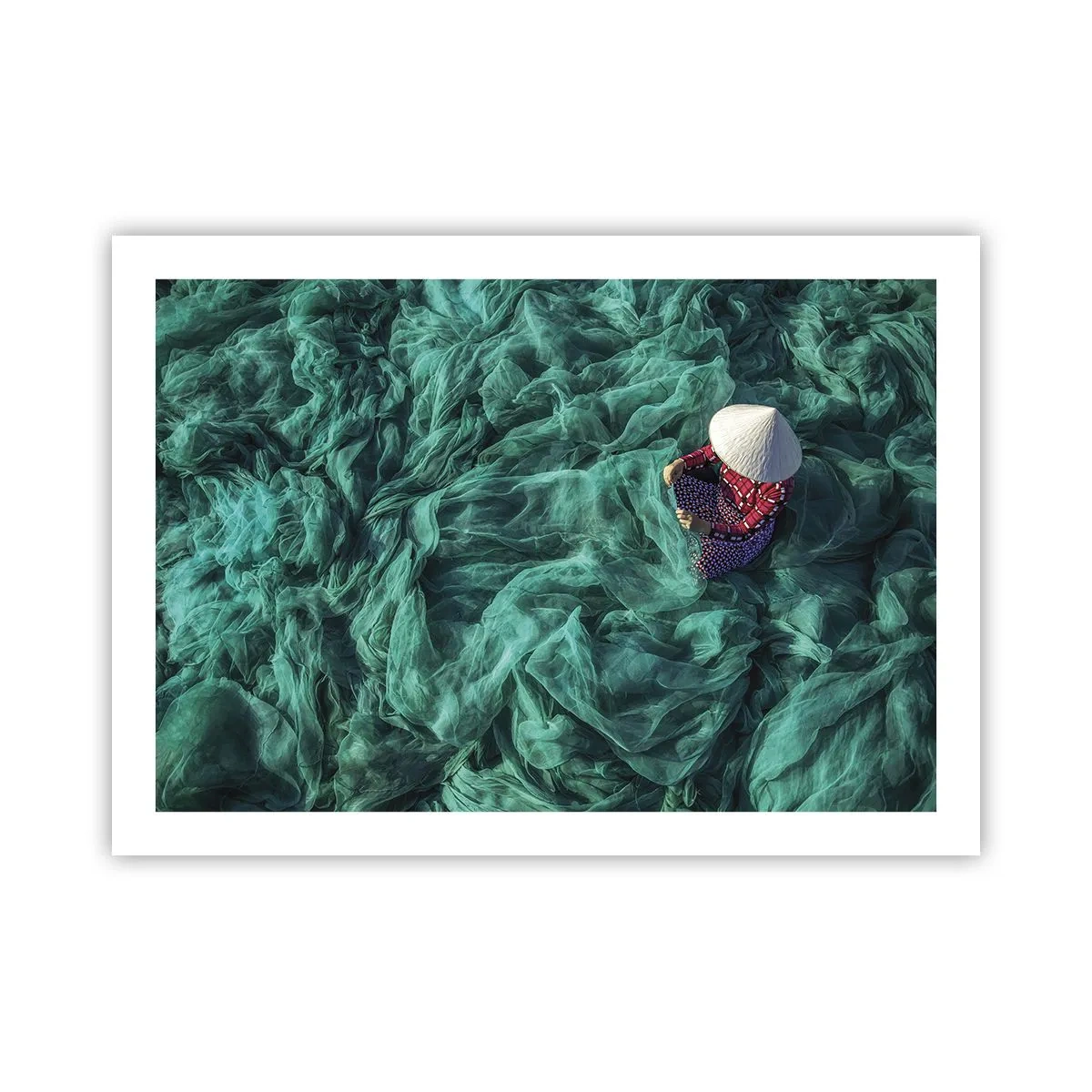 Póster - En un mar de redes - 70x50 cm