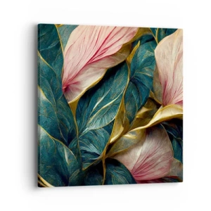 Cuadro sobre lienzo - Impresión de Imagen - Elegancia y estilo naturales - 40x40 cm