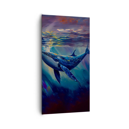 Cuadro sobre lienzo - Impresión de Imagen - Bienvenidos a mi mundo - 65x120 cm