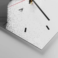 Esfera sin numeración, con rayas