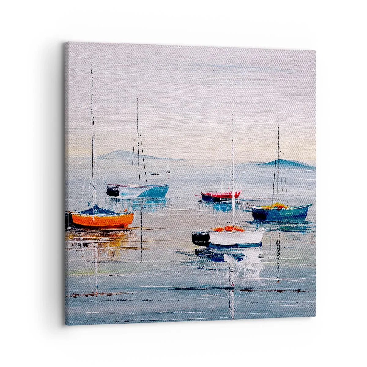 Cuadro sobre lienzo - Impresión de Imagen - Un más que merecido descanso - 50x50 cm