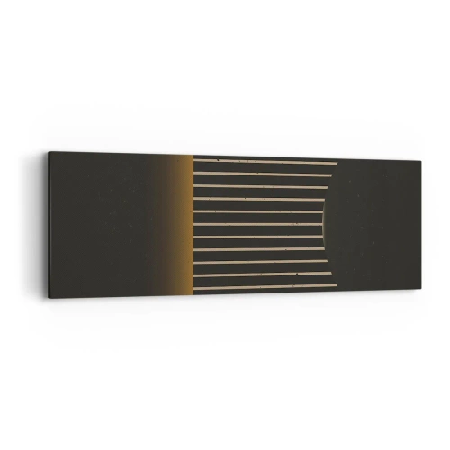 Cuadro sobre lienzo - Impresión de Imagen - Explorar la oscuridad - 90x30 cm