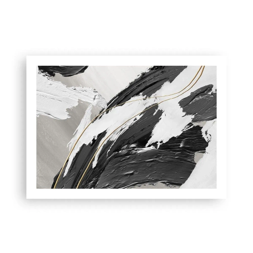 Póster - Abstracción con estilo - 70x50 cm