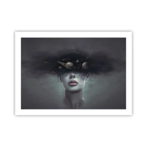 Póster - Y los planetas sienten... - 70x50 cm