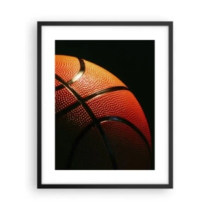 Póster en marco negro - Hermoso como un planeta - 40x50 cm
