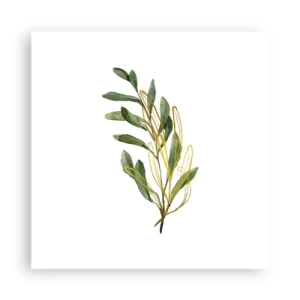 Póster - La vida se abre camino - 40x40 cm