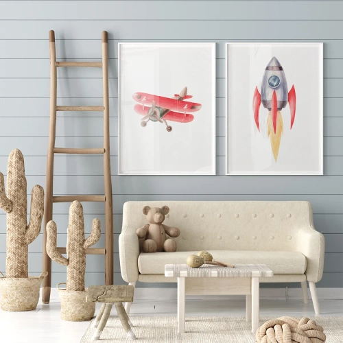 Dream of flying - Inspiración para una habitación infantil