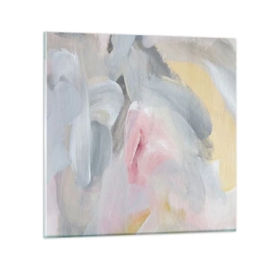 Cuadro sobre vidrio - Impresiones sobre Vidrio - En un mundo de colores pastel - 30x30 cm