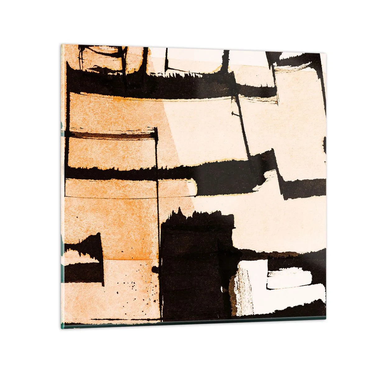 Cuadro sobre vidrio - Impresiones sobre Vidrio - Aun así hay orden - 70x70 cm