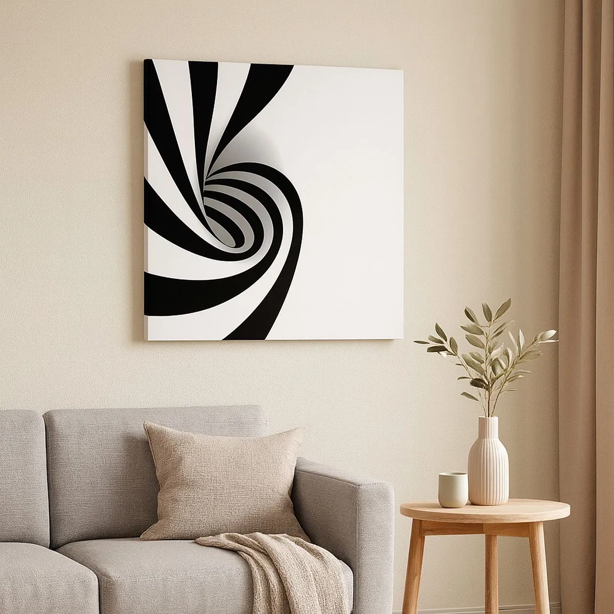 Cuadro sobre lienzo - Impresión de Imagen - Y sin embargo, gira - 30x30 cm