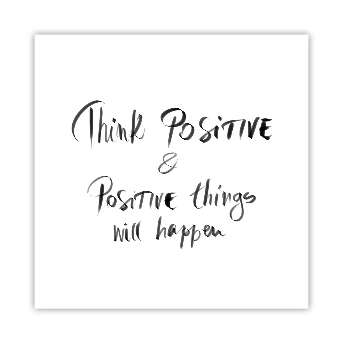 Póster - ¿Cómo vivir? - 40x40 cm