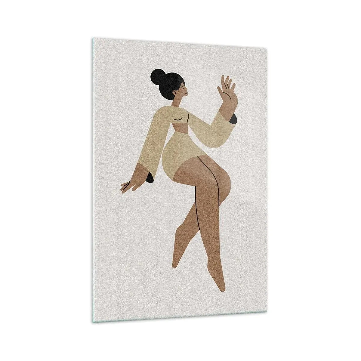 Cuadro sobre vidrio - Impresiones sobre Vidrio - Forma de gracia - 70x100 cm