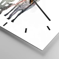 Esfera sin numeración, con rayas