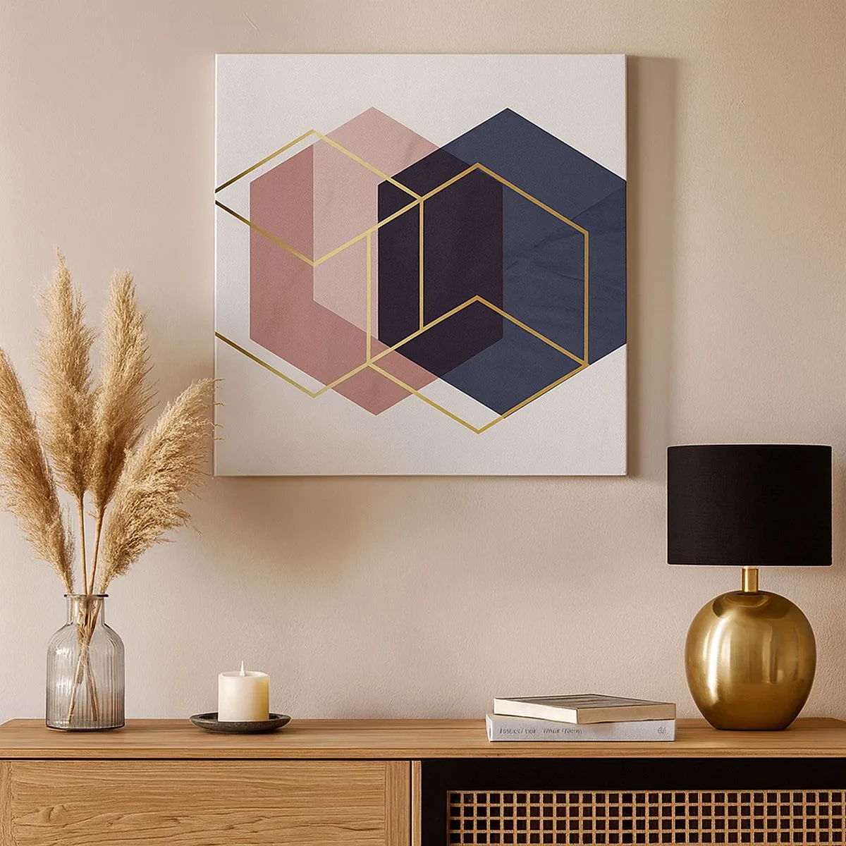 Cuadro sobre lienzo - Impresión de Imagen - El poder de la sencillez - 30x30 cm