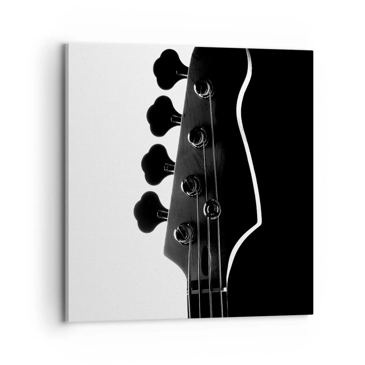 Cuadro sobre lienzo - Impresión de Imagen - Silencio musical - 70x70 cm