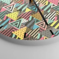 Esfera sin numeración, con rayas