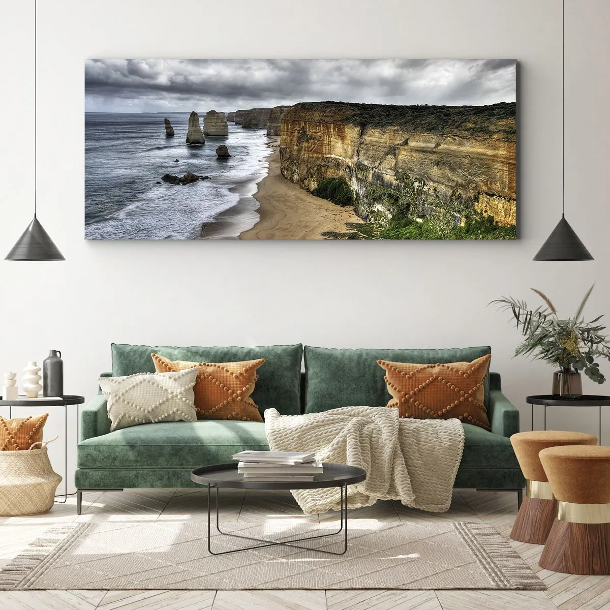Cuadro sobre lienzo - Impresión de Imagen - Belleza en bruto - 90x30 cm