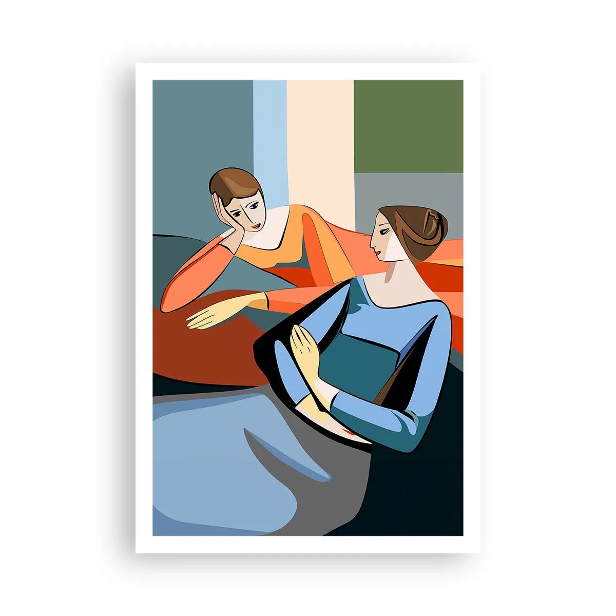 Póster - Un momento de confidencias - 70x100 cm