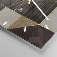 Esfera sin numeración, con rayas