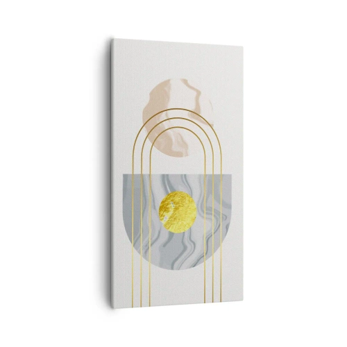 Cuadro sobre lienzo - Impresión de Imagen - Brillo y resplandor - 55x100 cm