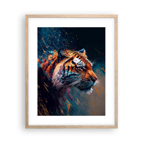 Póster en marco roble claro - Belleza salvaje - 40x50 cm