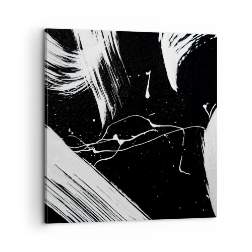 Cuadro sobre lienzo - Impresión de Imagen - Rompiendo la oscuridad - 60x60 cm