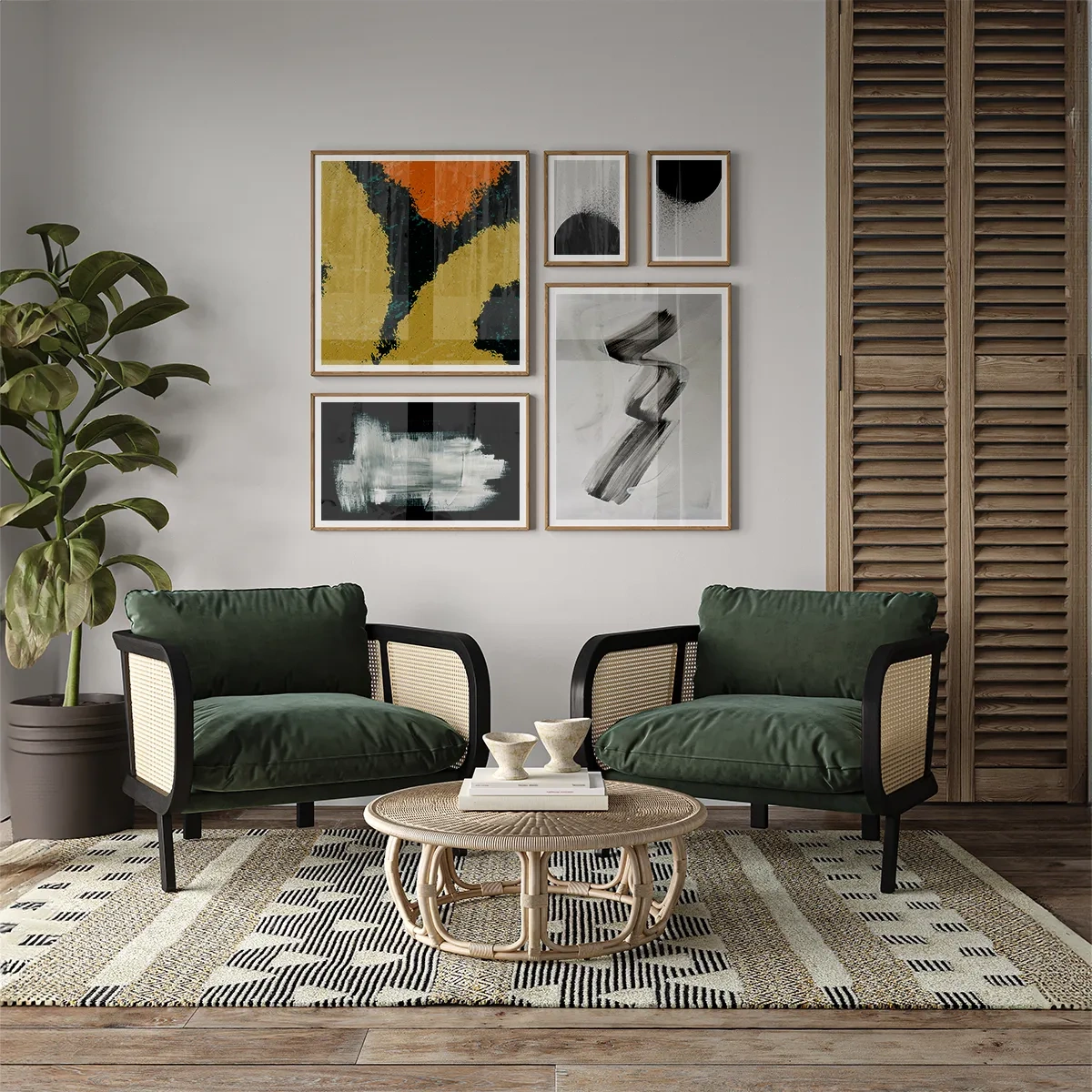 Internal equilibrium - Inspiración para el salón